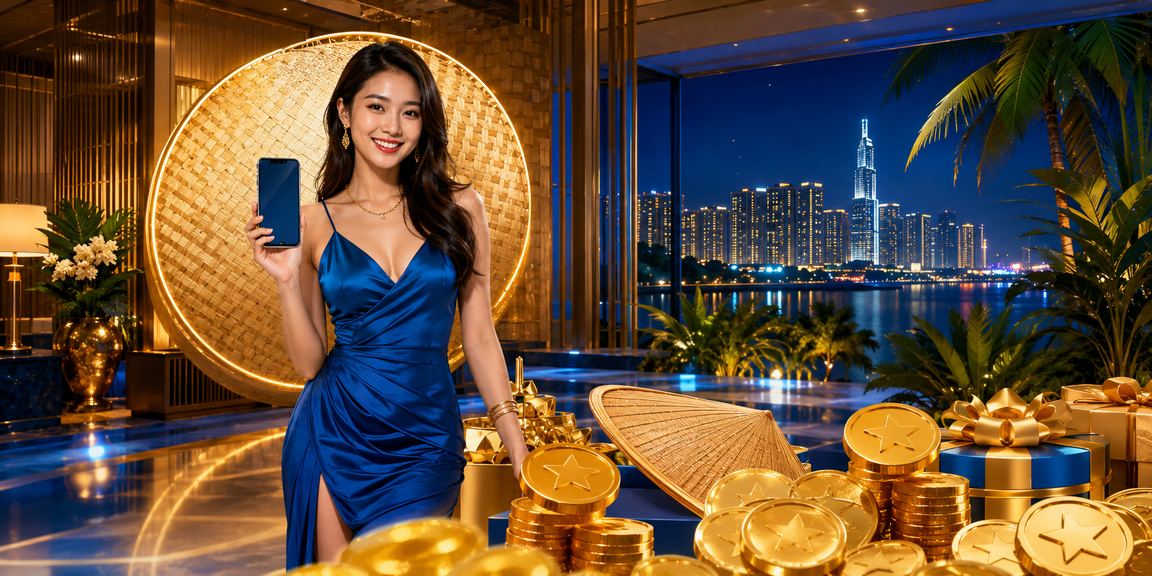 Người dùng TP.HCM nhận thưởng nạp tiền với hình ảnh nón lá truyền thống Việt Nam